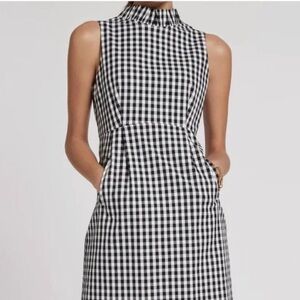 Tyler BOE black and white gingham dress SIZE 2